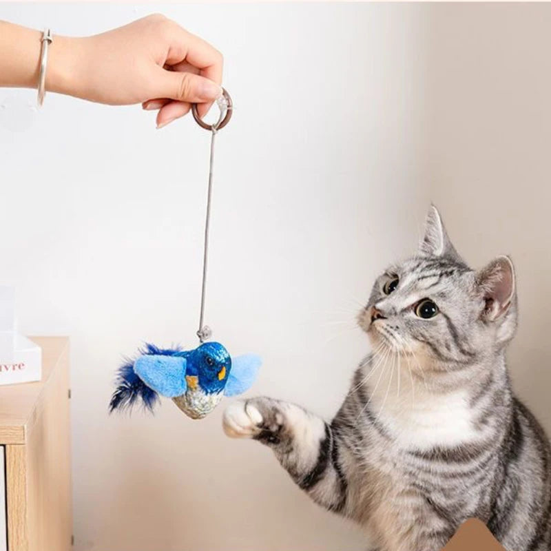 Indoor Interactive Birds Toy for Cat Chasing